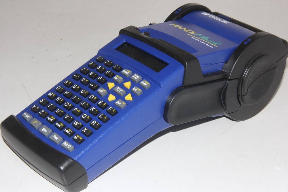 BRADY HANDIMARK Portable Thermal Label Printer with Case + Power Adapter