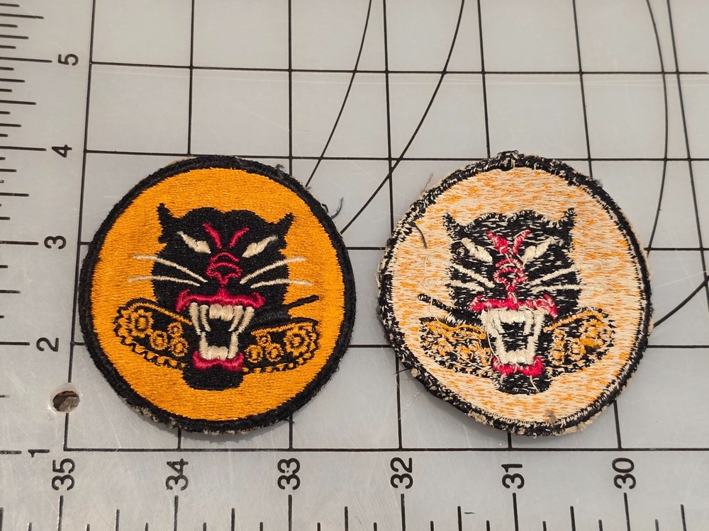 Original WW2 US Army Tank Destroyer Patch Many Wheel Version 3342