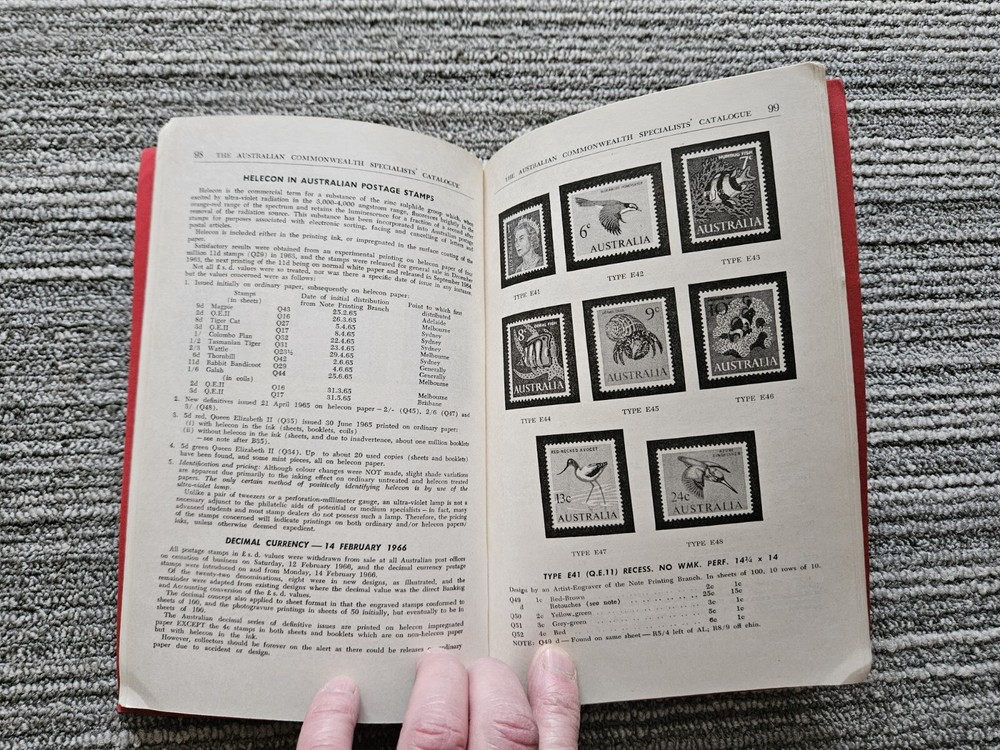 The Australian Commonwealth Specialists' 1967 Catalogue