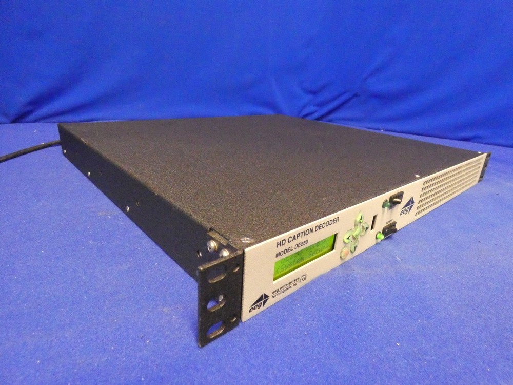 EEG DE280 HD Caption Decoder (tested to power on, NO Login, NO Password)