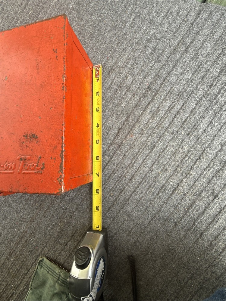 Vintage Snap-On Tool Box for Socket Set KRA 280 Date Code 72 KRA-280