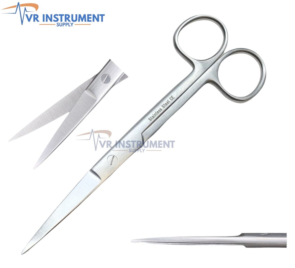 Operating Dissecting Scissors Straight 5.5" Sharp/Sharp surgical instrument