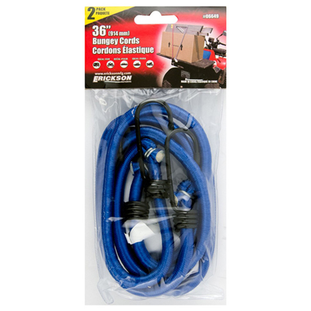 Erickson Bungee Cords 36" 2 Pack 6649