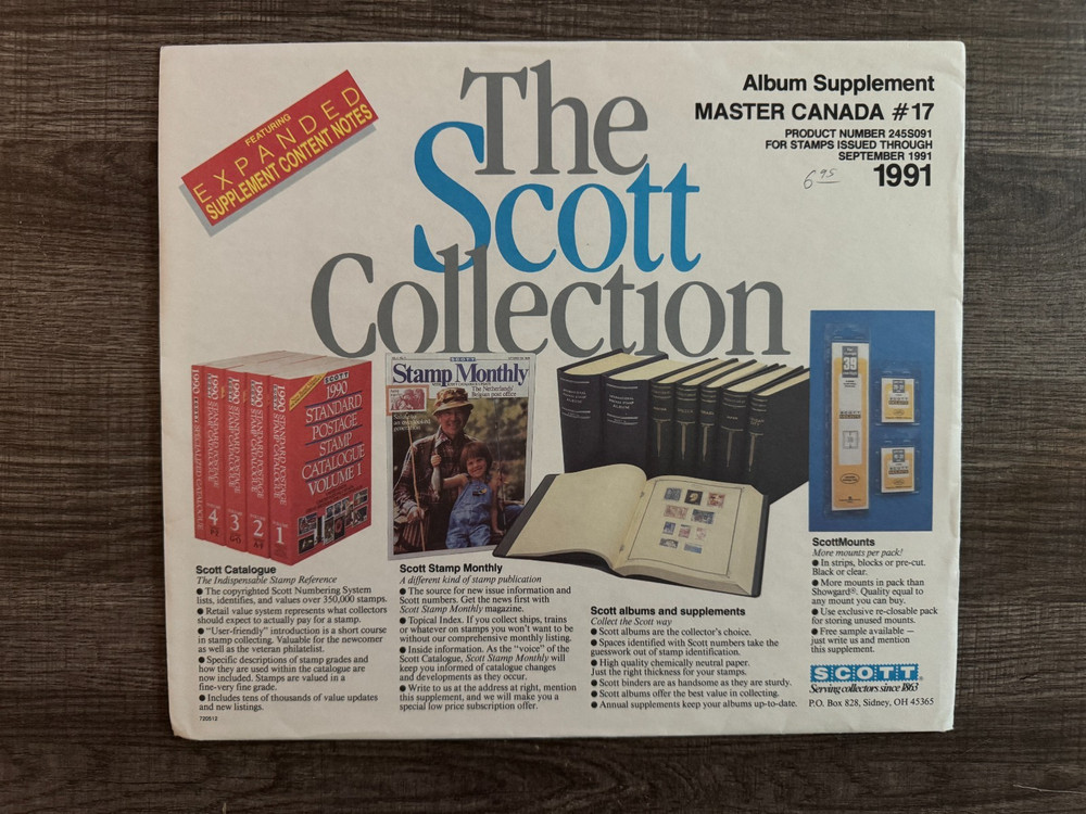 SCOTT - Master  Canada - # 17 - ALBUM SUPPLEMENT