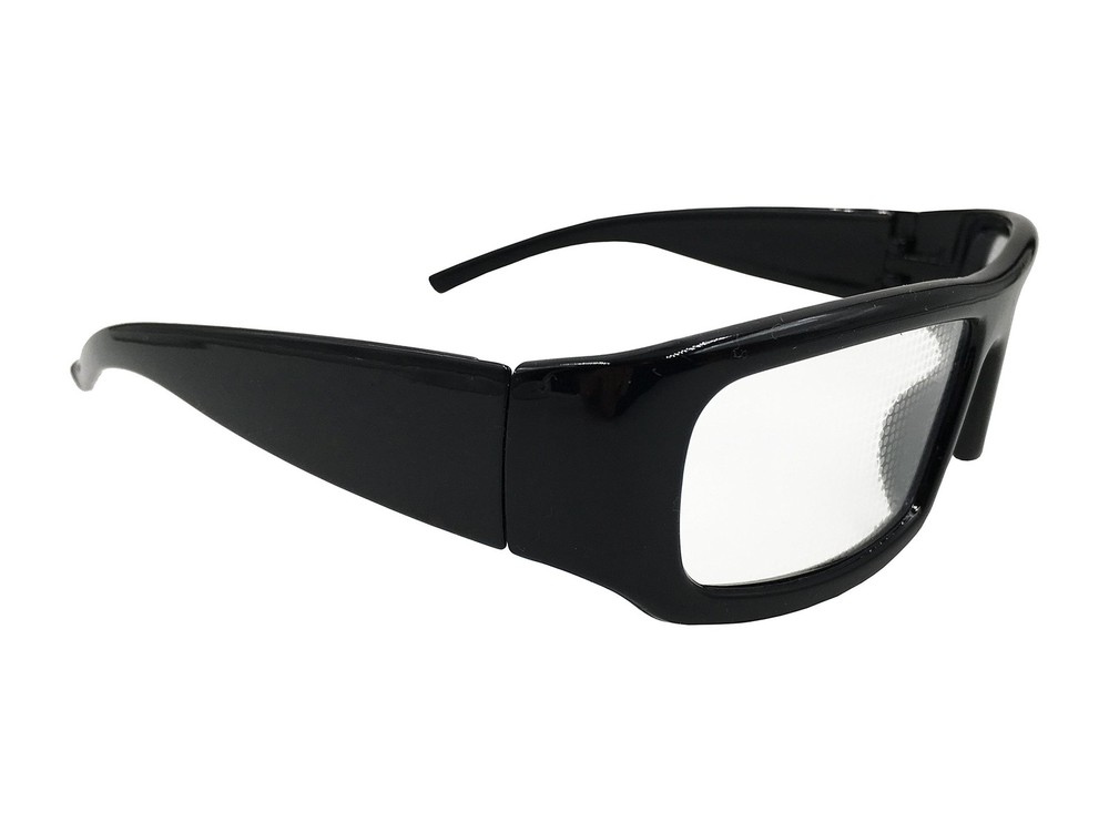Alternative Imagination Diffraction Heart Glasses - See One Size, Black