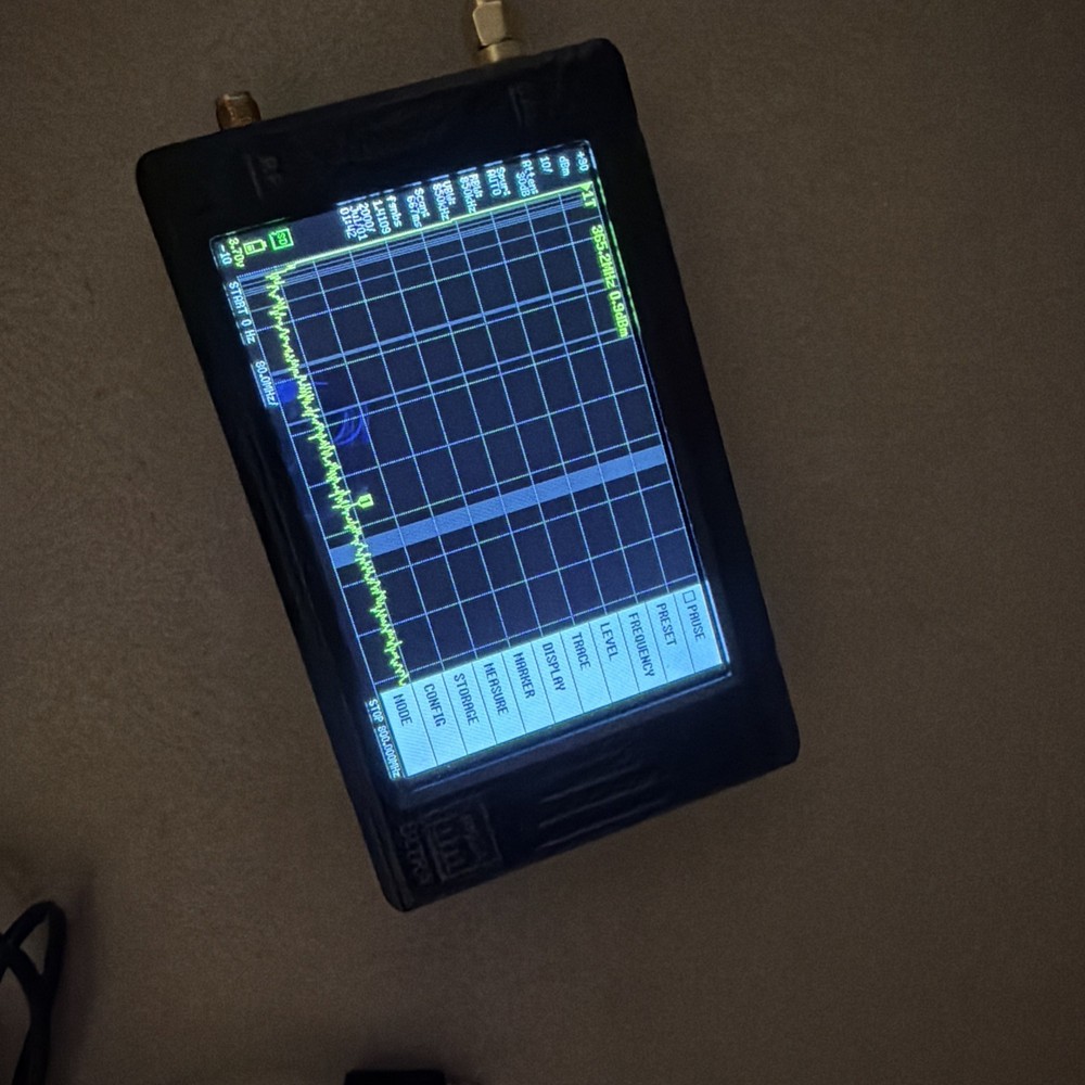 TinySA ultra spectrum analyzer