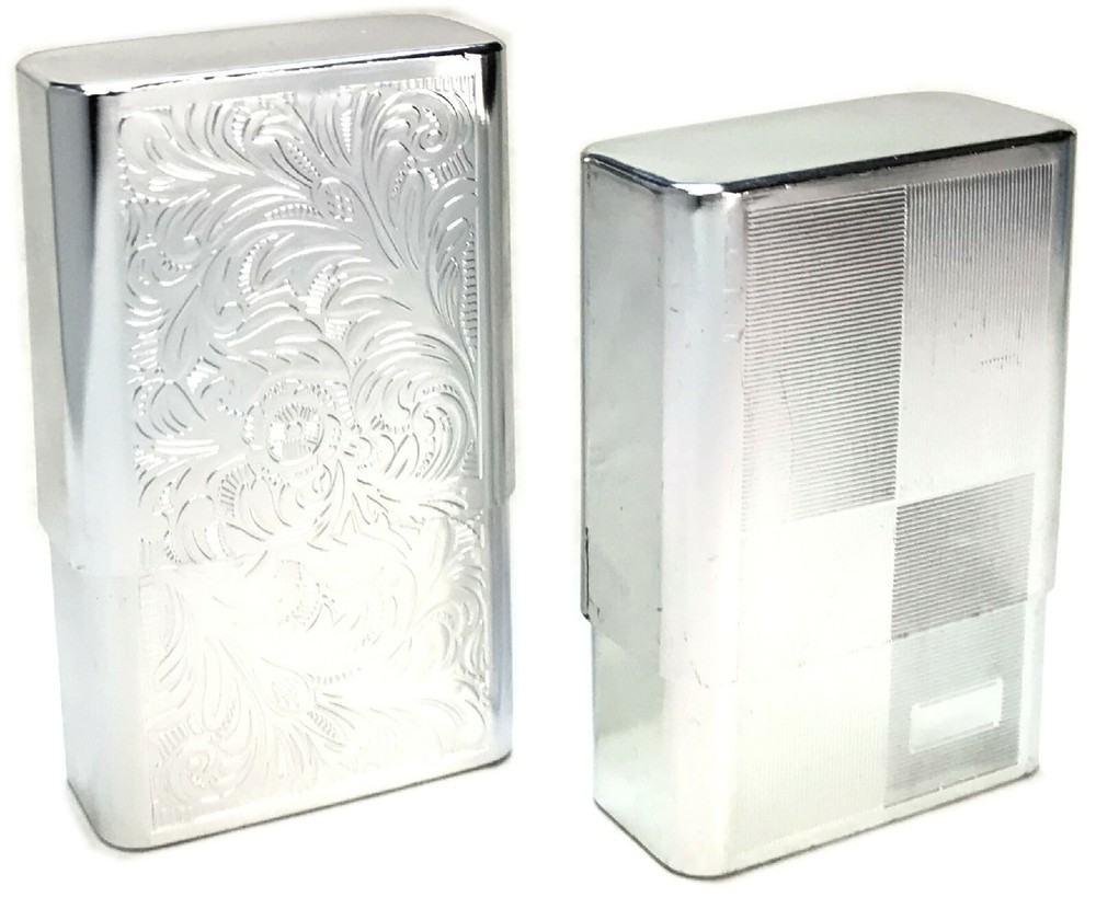 Eclipse Pull Apart Crushproof Aluminum Cigarette Case, 2ct, Kings or 100s, 3111