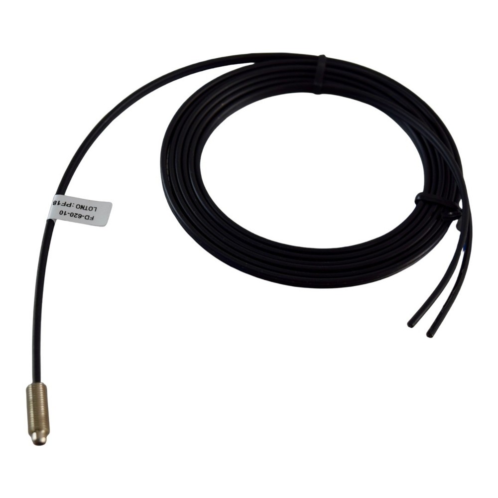 NEW Autonics FD-620-10 Fiber Optic Cable Sensor Diffuse Reflective M6 Bolt 2m