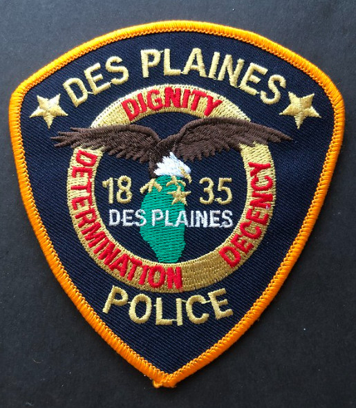 Des Plaines Illinois IL Police Sheriff Patch