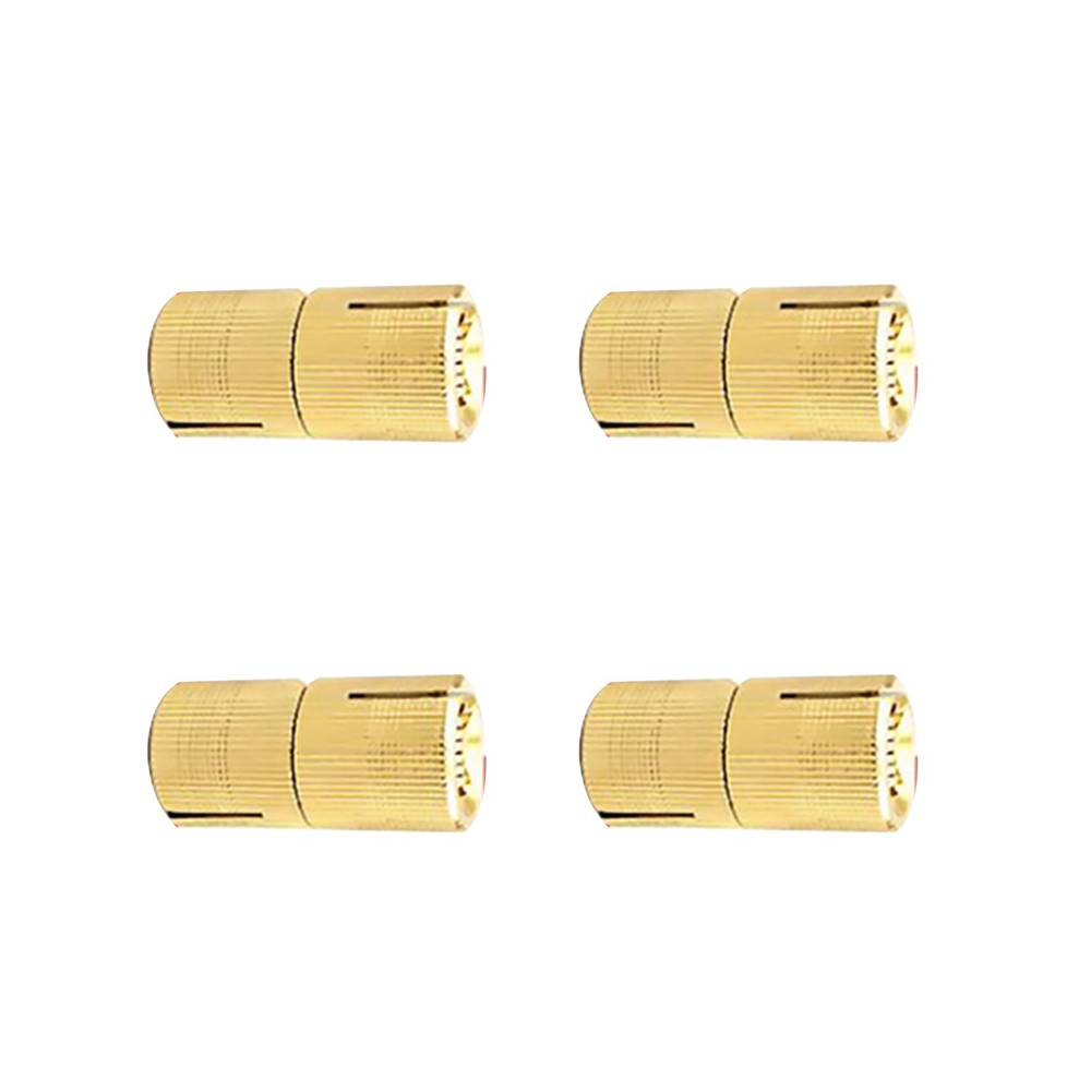 4Pcs Open Angle 180° 12mm Copper Invisible Hidden Hinges For Concealed Worktop d