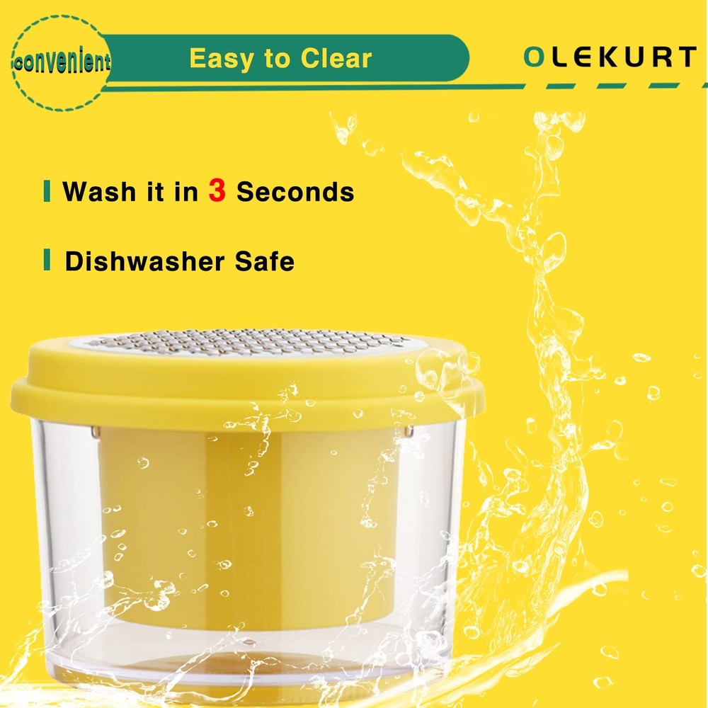 Corn Cob Stripper Tool, Corn Peeler for Corn on the Cob (Yellow)