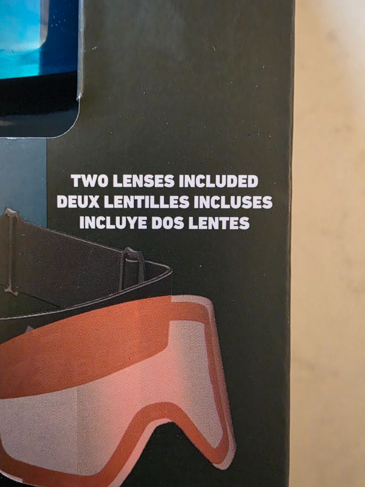 BLUESKY Adult Snow Goggles w/ Magnetic Quick Change Lens System, 2 Lenses, NIB