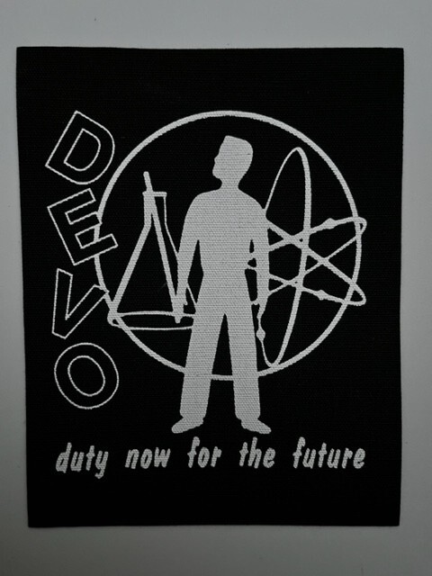 Devo Cloth Patch Sew On Punk Rock Approx 5.5" X 4" (CP336)
