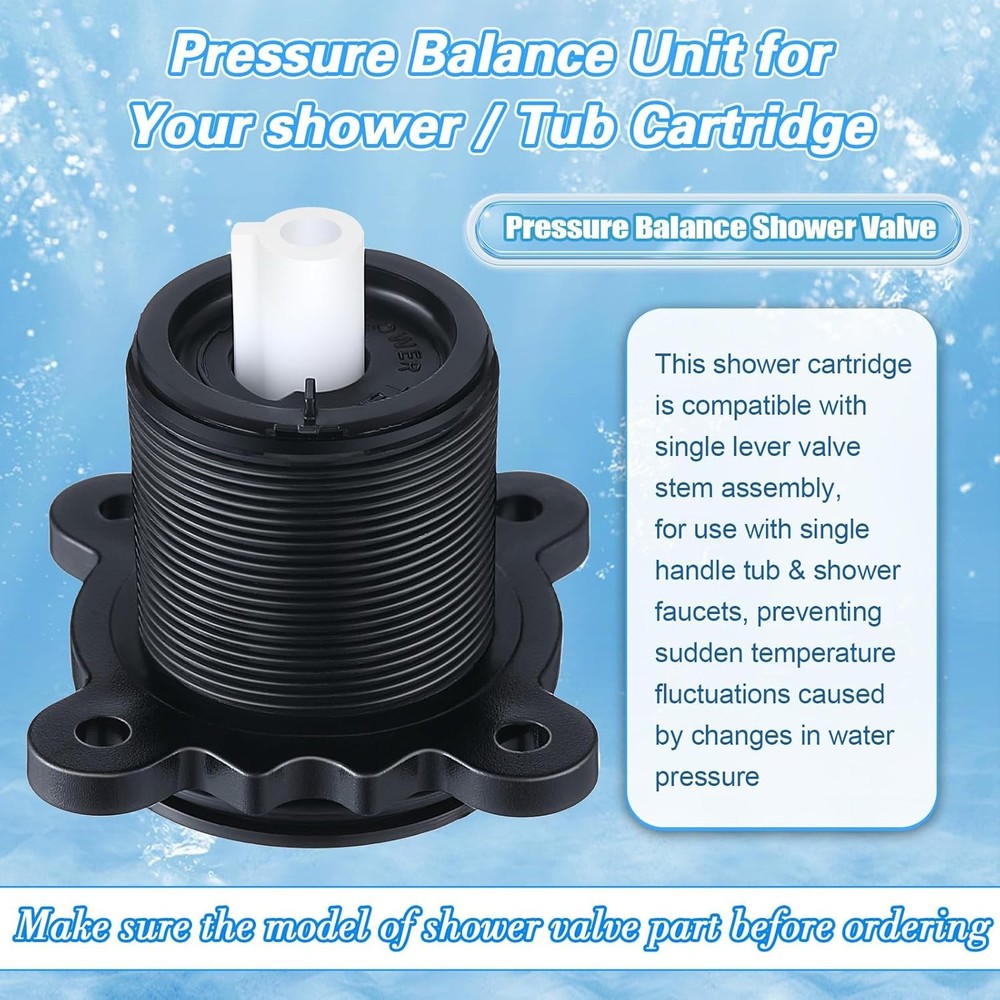 Valve Stem Assembly Only, Compatible, Shower Cartridge Replacement