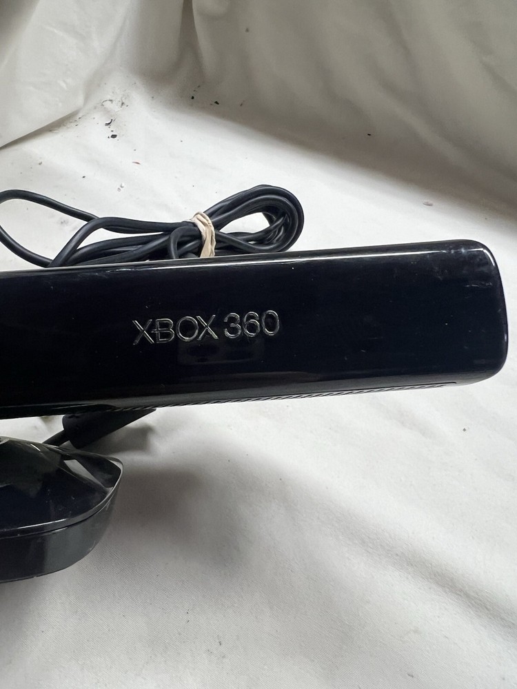 Official Microsoft Xbox 360 Black Kinect Sensor Bar Model 1414 Good Working Cond