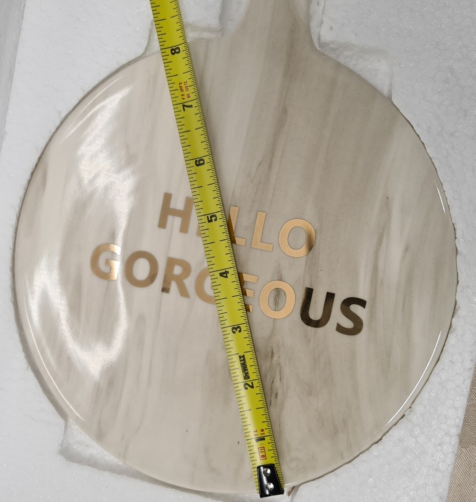 Avon Hello Gorgeous Marble Gold Serving Board