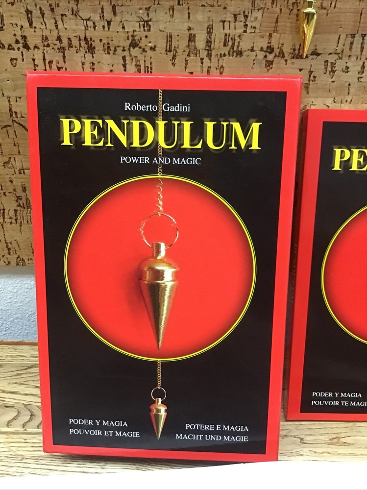 Pendulum Kit: Power and Magic - includes book, pendulum Roberto Gadini A-6