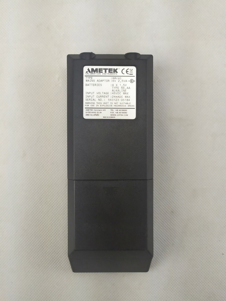 Ametek mAcal Loop Calibrator Jofra