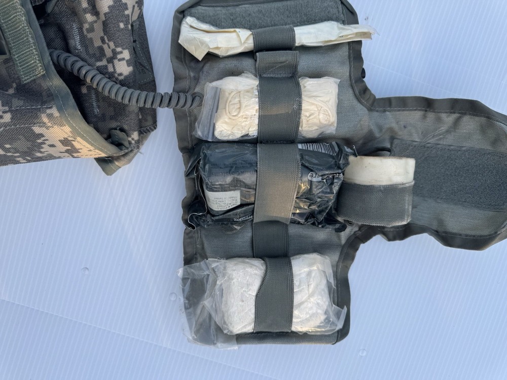 USGI MOLLE II ACU IFAK Improved First Aid Kit Authentic US SURPLUS