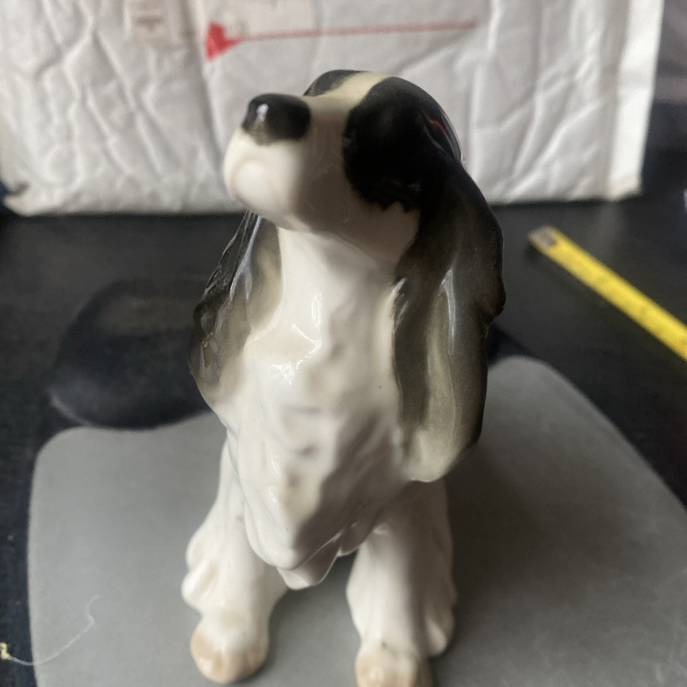 Russian pottery spaniel dog