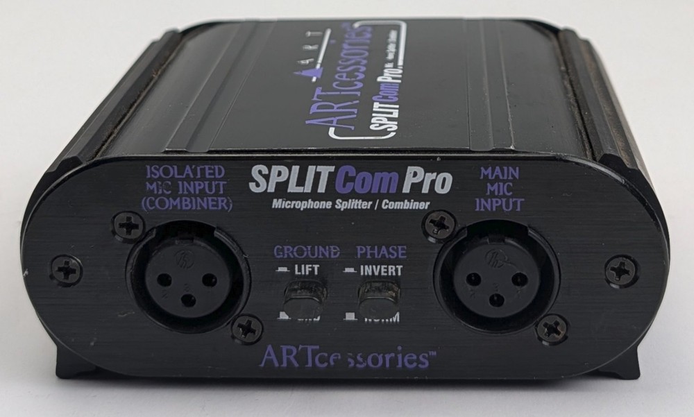 ART ARTcessories Split Com Pro Microphone Splitter / Combiner Box