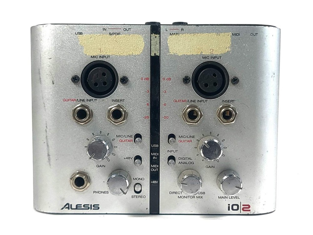 Alesis iO2 USB Audio Interface (C2018-481)