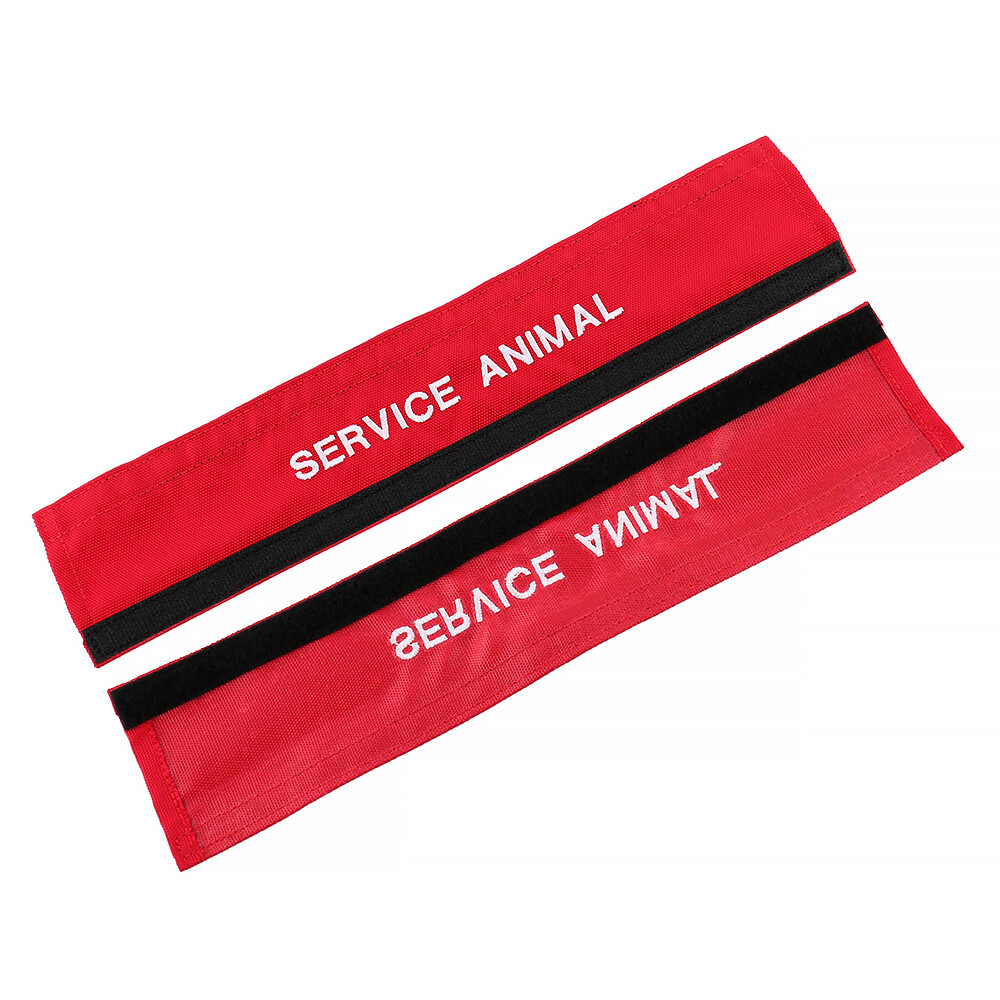 Service Animal Leash Sleeve Wrap Embroidered Cuff Service Dog ALL ACCESS CANINE