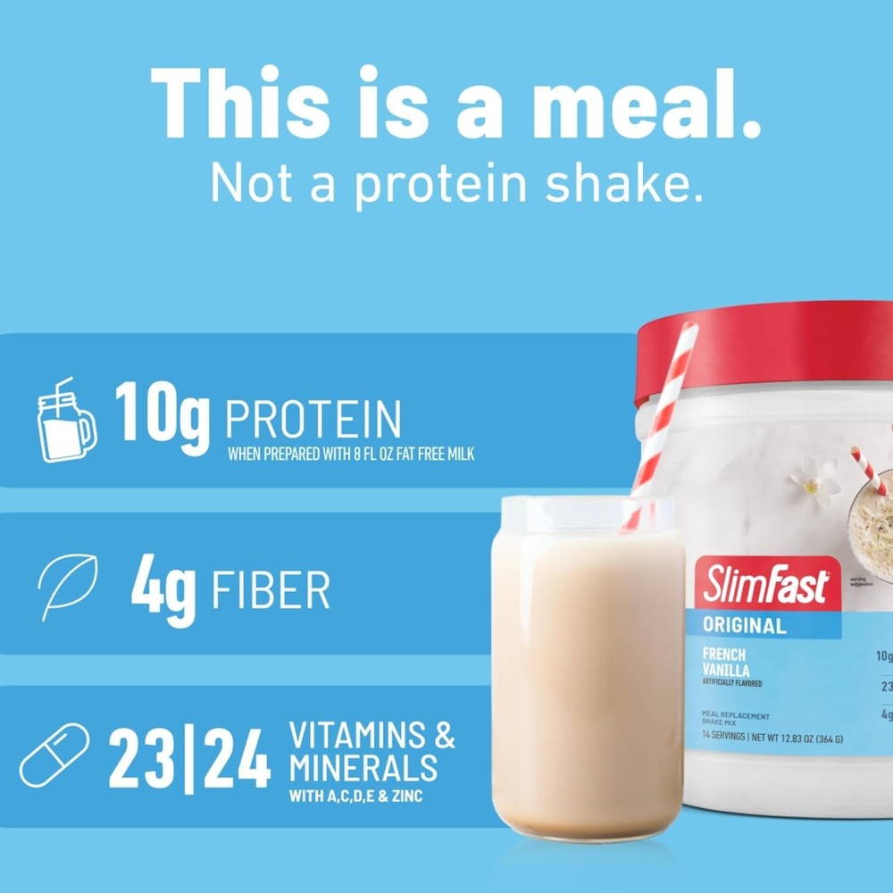 French Vanilla Meal Replacement Shake Mix