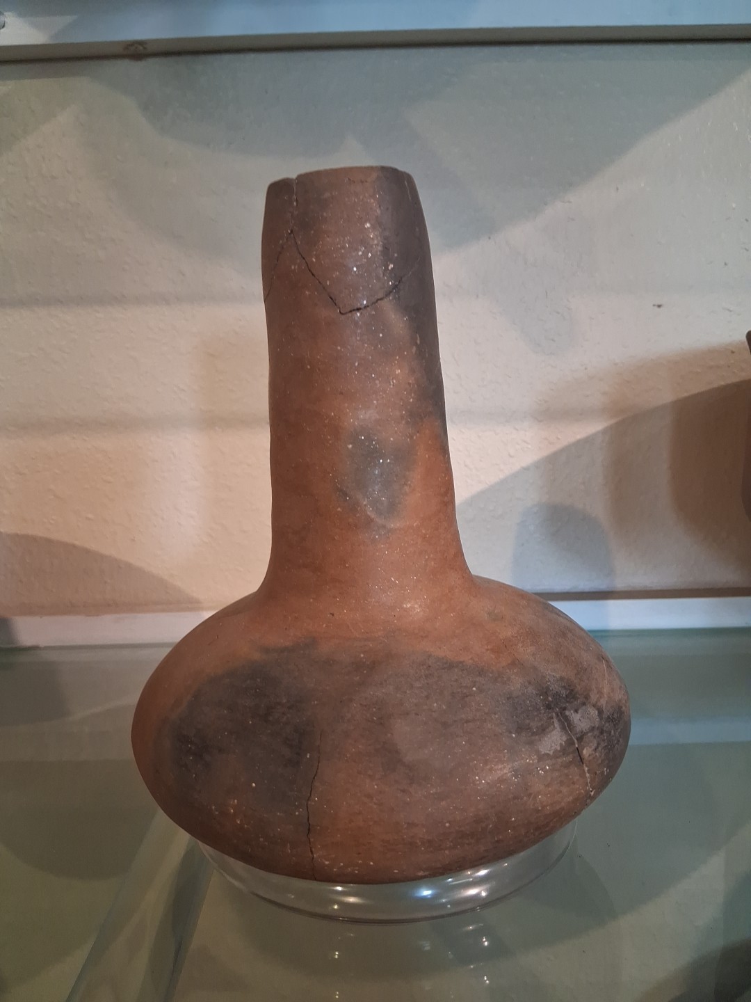 RARE LONGNECK  Prehistoric Salado / Hohokam Pottery Vessel