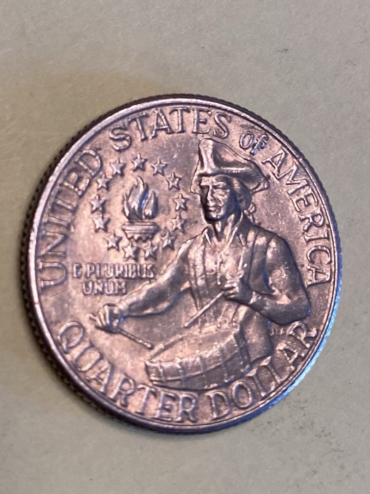 Liberty Bicentennial Quarter D ￼