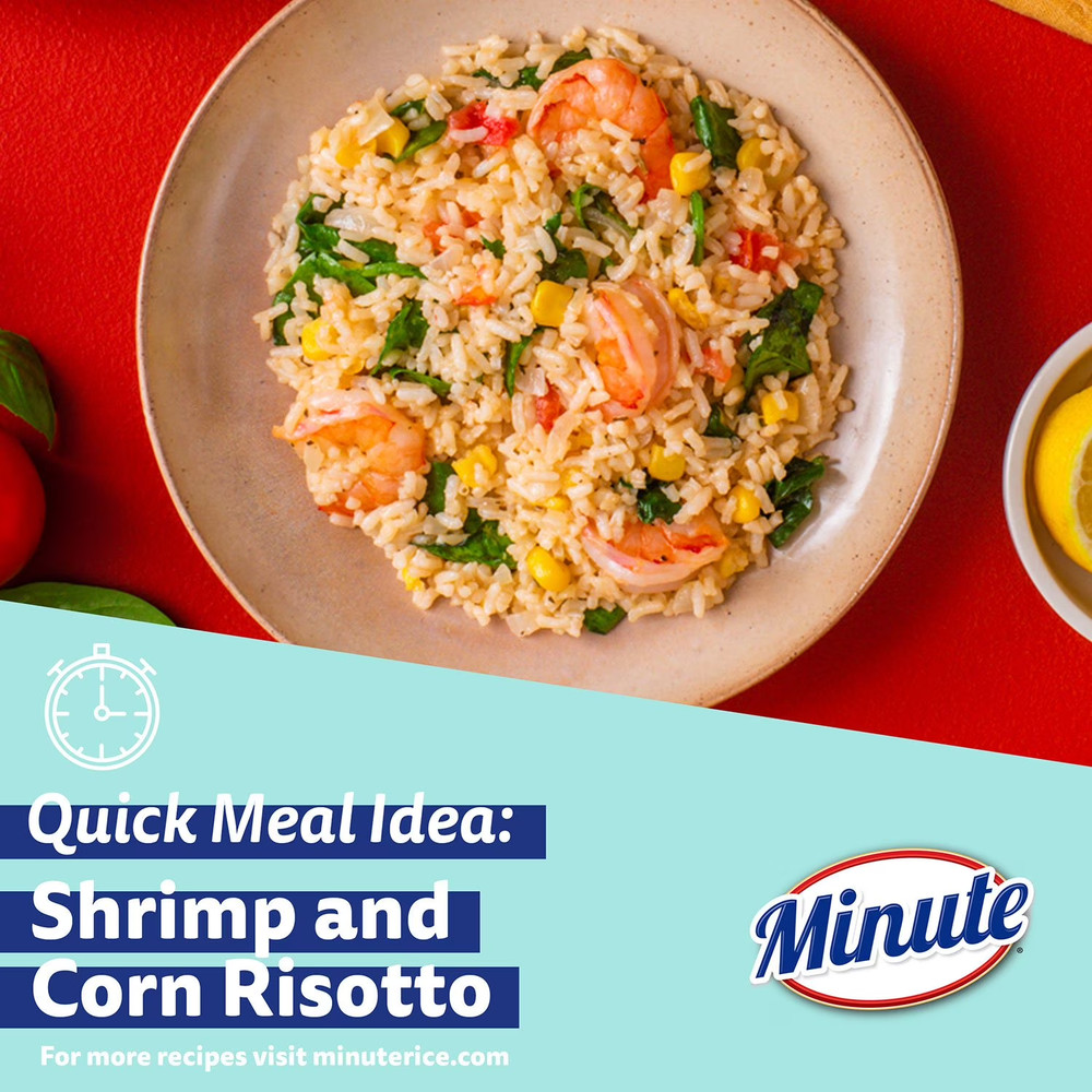 Minute Instant Light and Fluffy White Rice – 72 oz.
