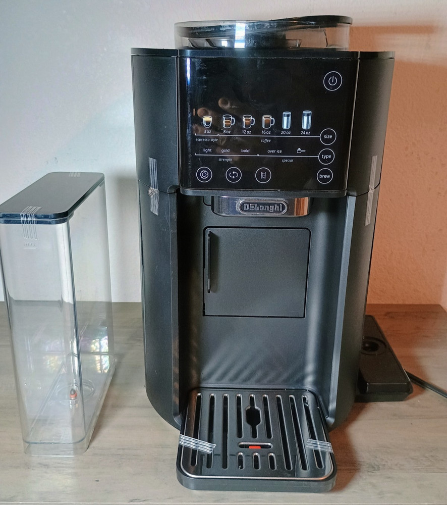 De'Longhi TrueBrew Automatic Coffee Maker w/Bean Extract Tech CAM51015B SEE DESC