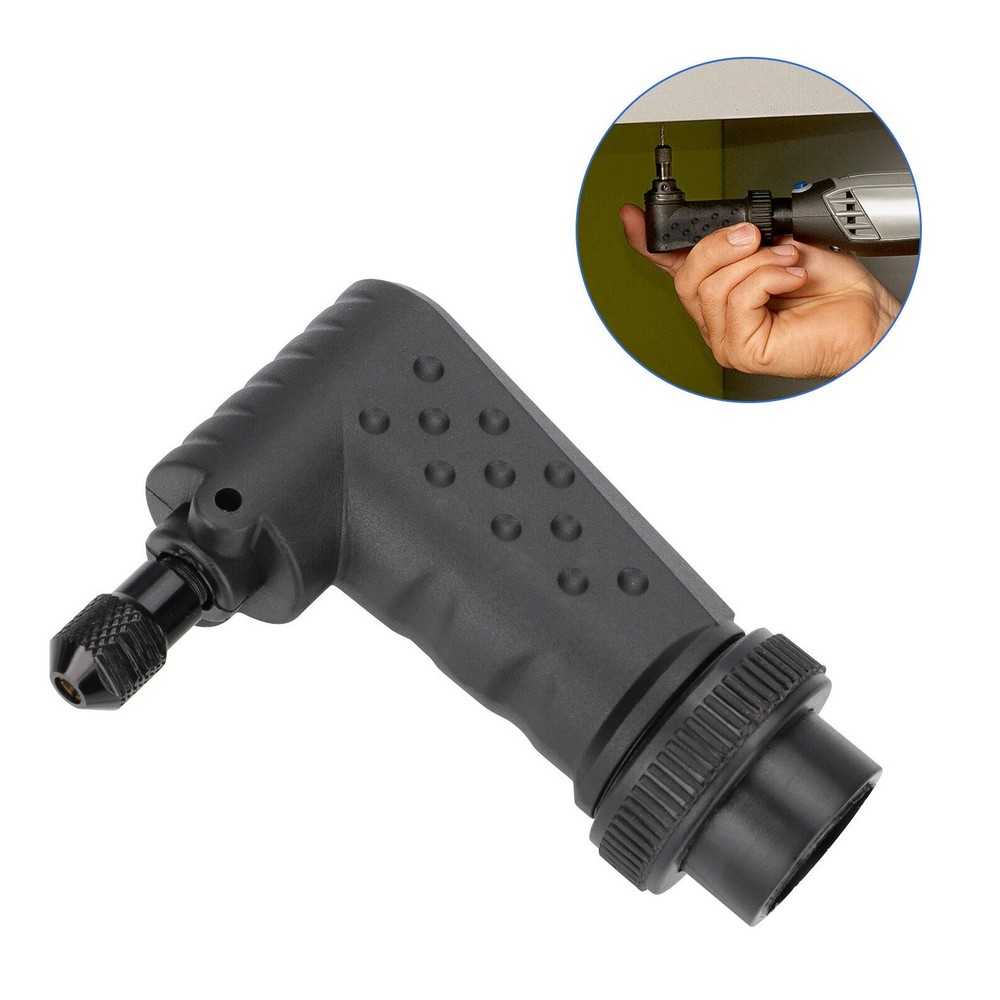 Right Angle Converter Adapter Kit Rotary Tool Attachment For Dremel Accessory
