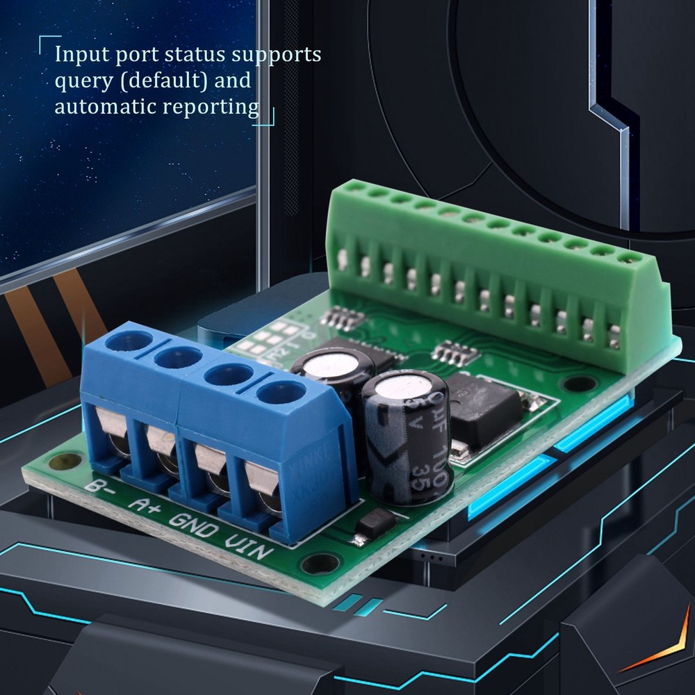 8Ch Input/Output Digital Ttl Lvttl Cmos Rs485 Io Control Module Modbus9607