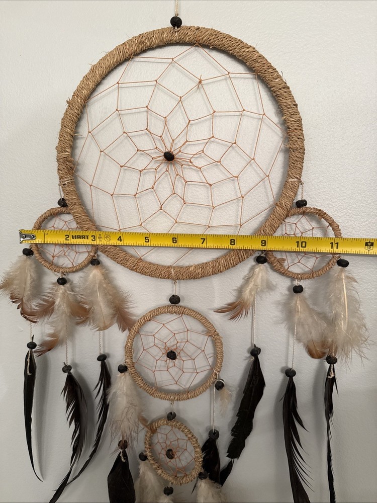 27” Dream Catcher Boho Wall Hanging Decor