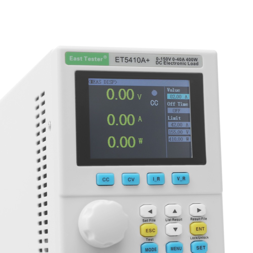 Electronic Load Tester 400W 150V 40A Single Channel Programmable Load Tester