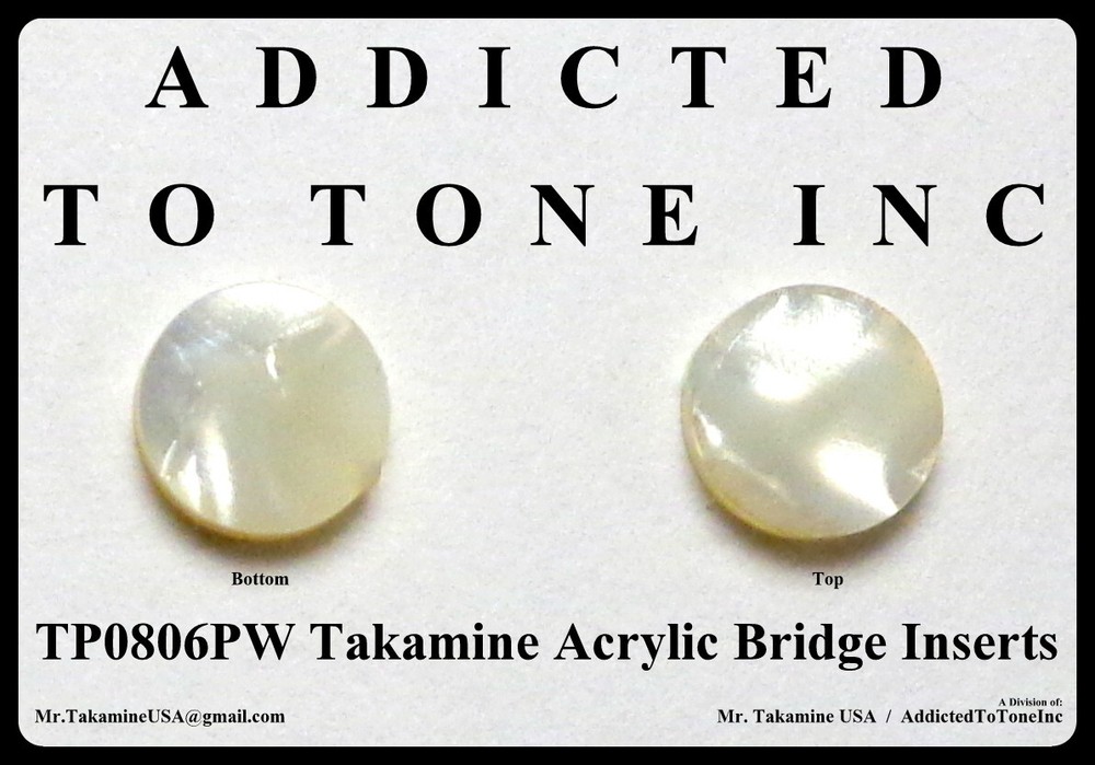Takamine PRO SERIES Palathetic STEEL String Pickup Assembly / SPLIT Saddle / OEM