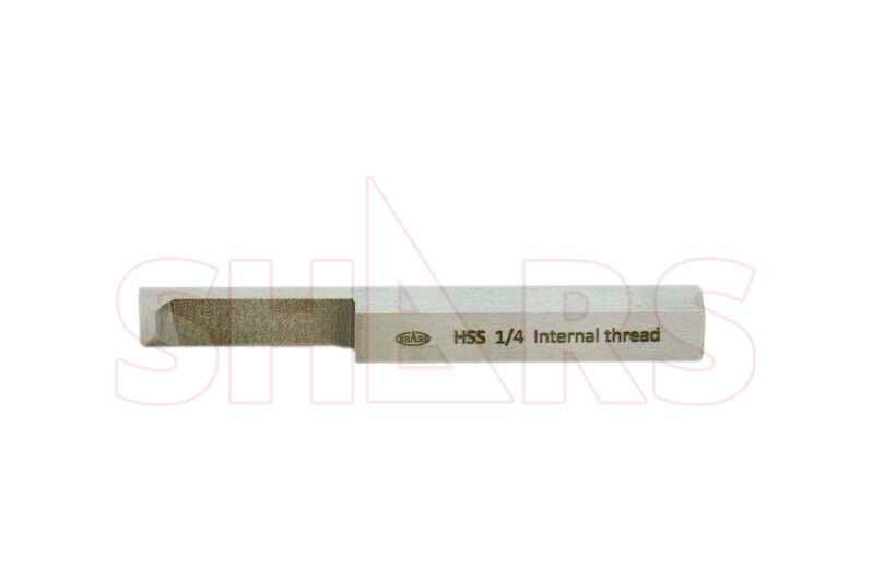 Shars 1/4" Shank 8 PCS Solid HSS Turning Grooving Threading Tool Bit Set New ^{