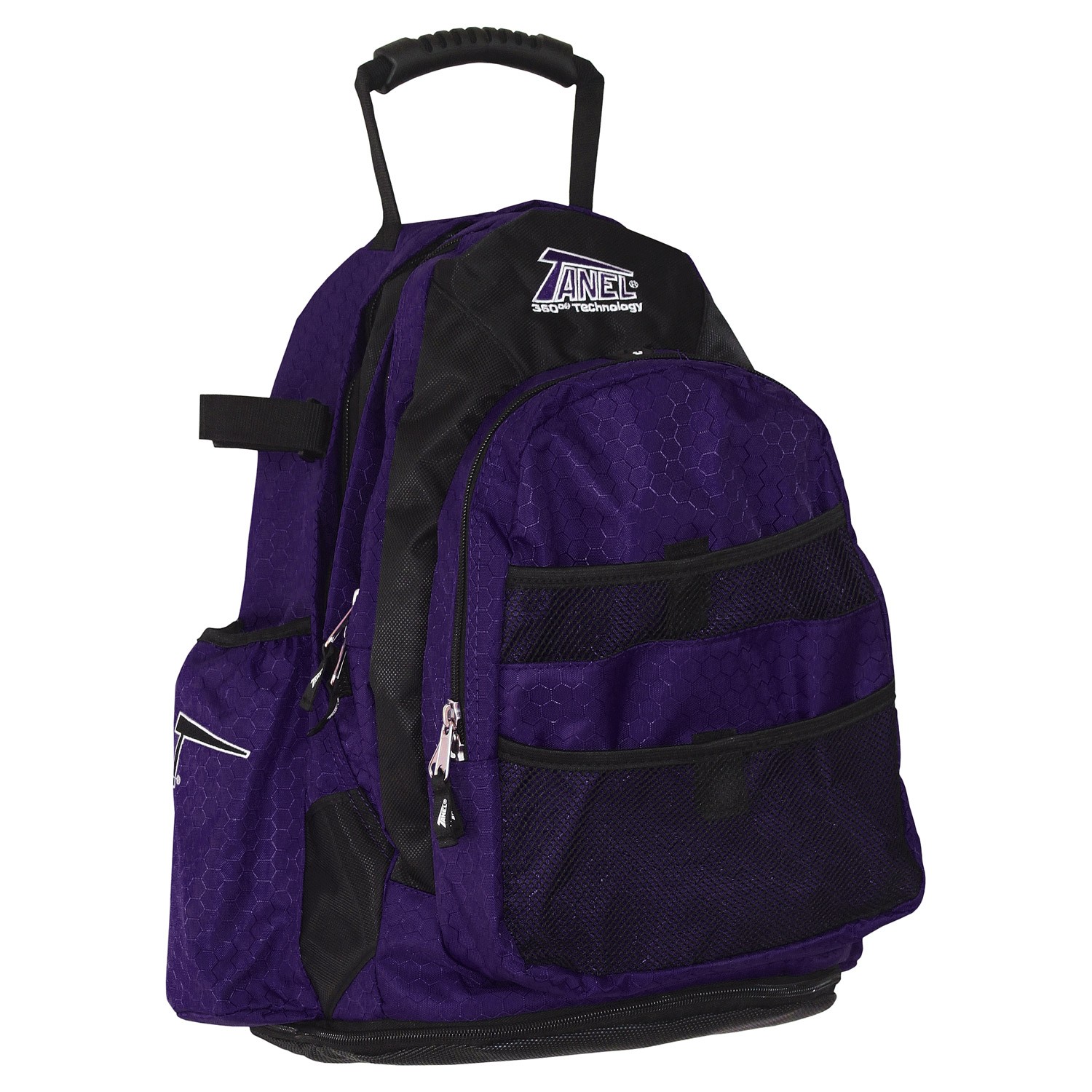 Tanel 360 Bat Pack Baseball/Softball Backpack Bag - Purple