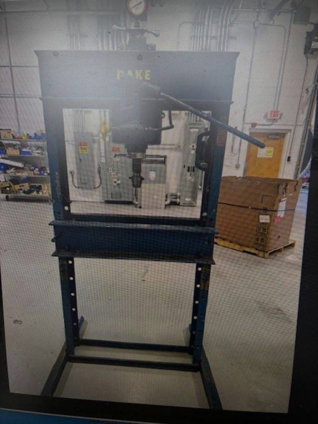 Dake Hydraulic Press Model 50 T