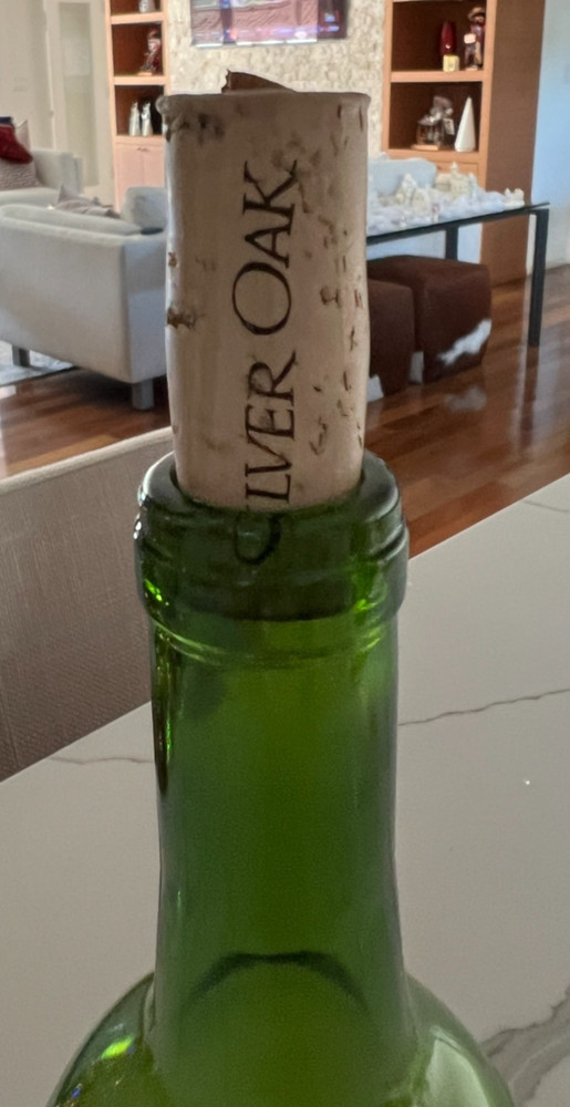 Empty Silver Oak 2014 Alexander Valley Cabernet Sauvignon 750ml Wine Bottle
