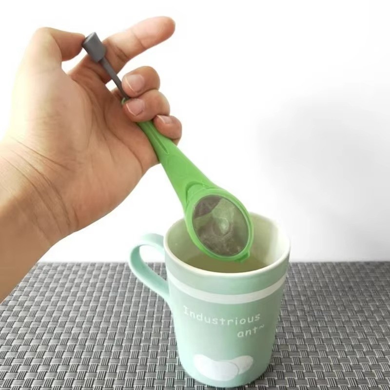 1 Silicone Tea Infuser Strainer Loose Leaf Steeper Herbal Spice Filter for Mug