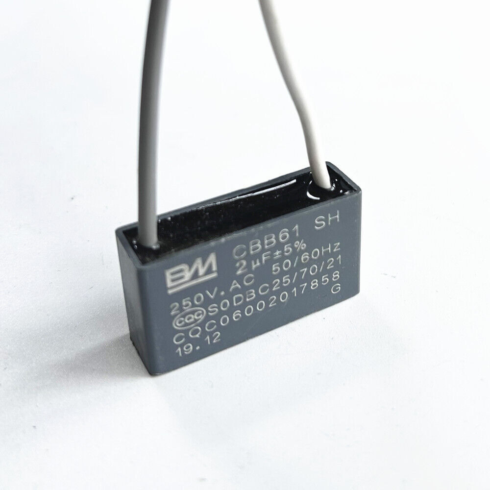 CBB61 250V Capacitor 2 wires 1/2/3/3.5/4/5/6/7/8/9/10/12/15/18/20/24/25/30 UF