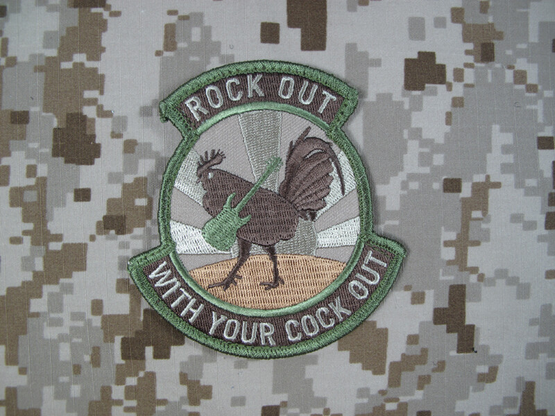Mil-Spec Monkey Patch Rock Out (Arid) PATCH-00081-AR