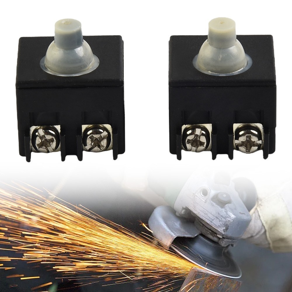2PCS 100 # Angle Grinder Switch Accessories Key-Switch FA2-6/2W 6-100 Switch UK