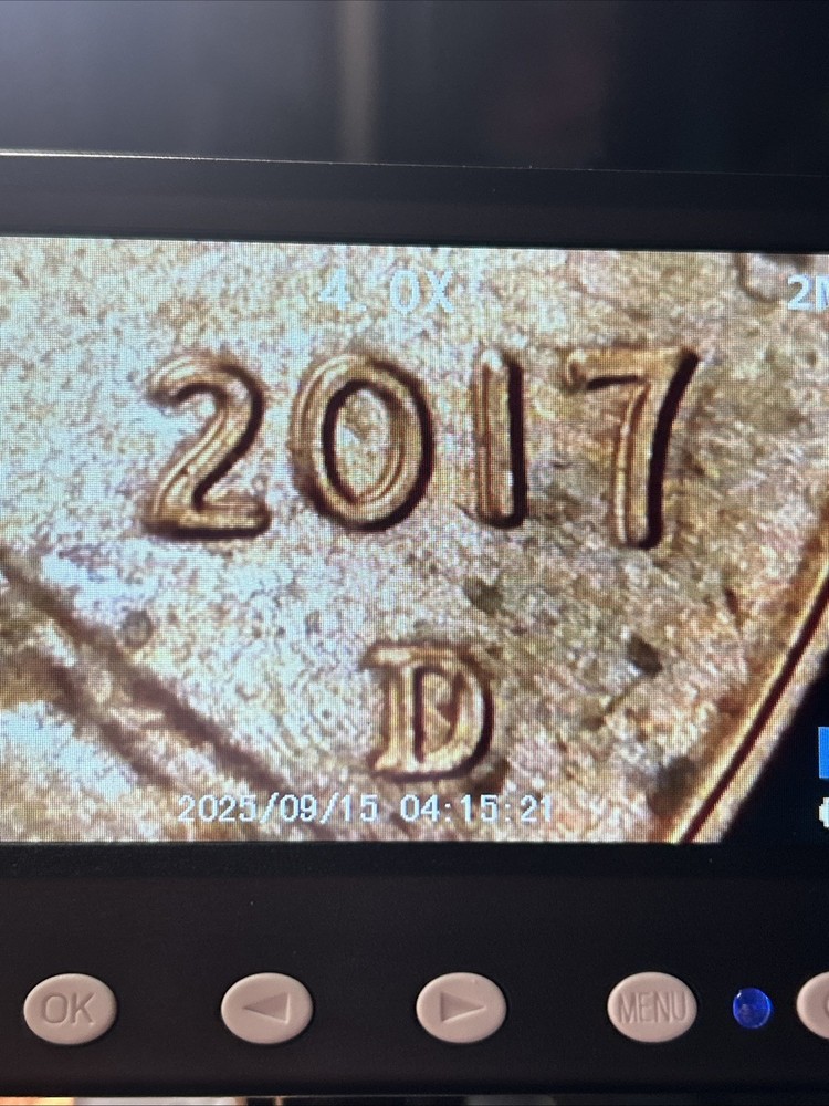 2017 D Lincoln Shield Cent Double Date And Double Mint Mark