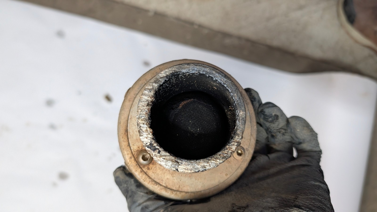 05 09 KAWASAKI BRUTE FORCE 750 KVF750 HMF EXHAUST PIPE MUFFLER SILENCER HEADER