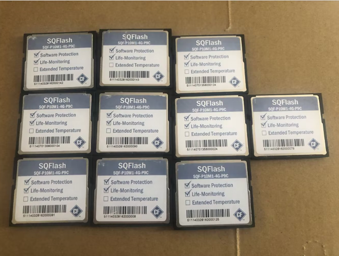 10PCS Advantech SQFlash Compact Flash 4GB CF CARD Drive