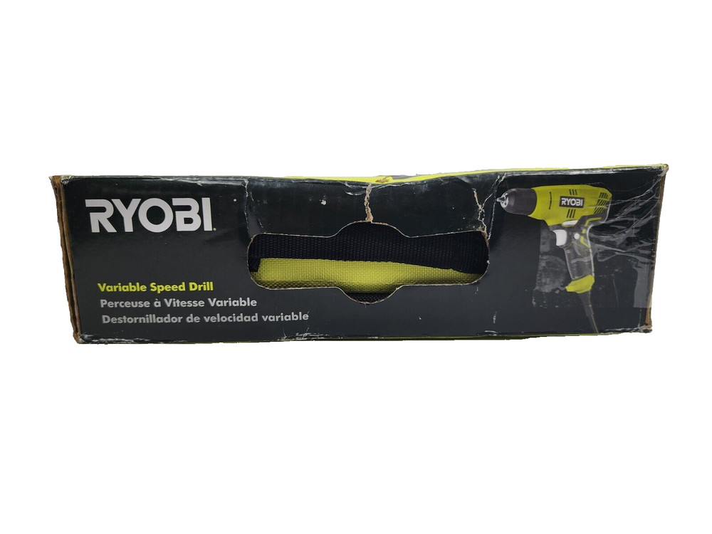 Ryobi D43K 5.5 Amp Corded 3/8 in. Variable Speed Compact Drill/Driver with Bag