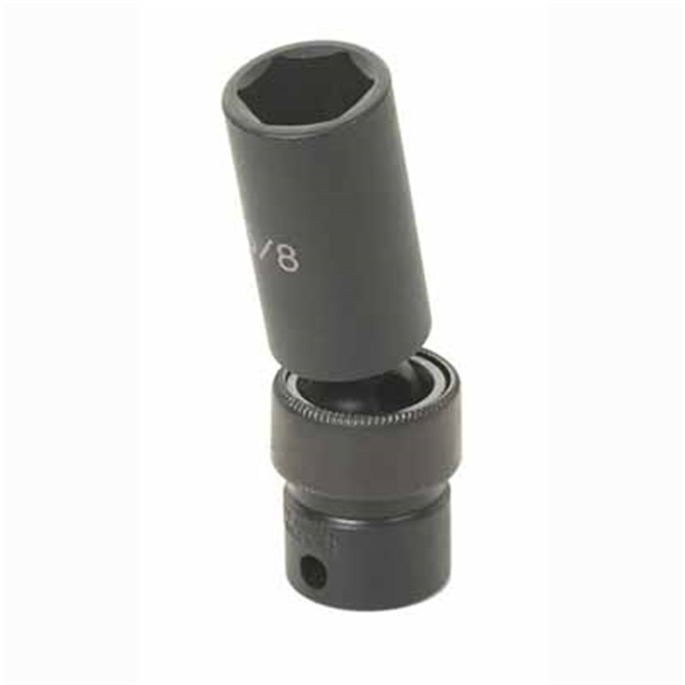 Grey Pneumatic 3/8" Drive x 8mm Deep Universal Socket